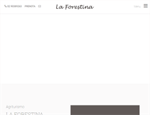 Tablet Screenshot of laforestina.it